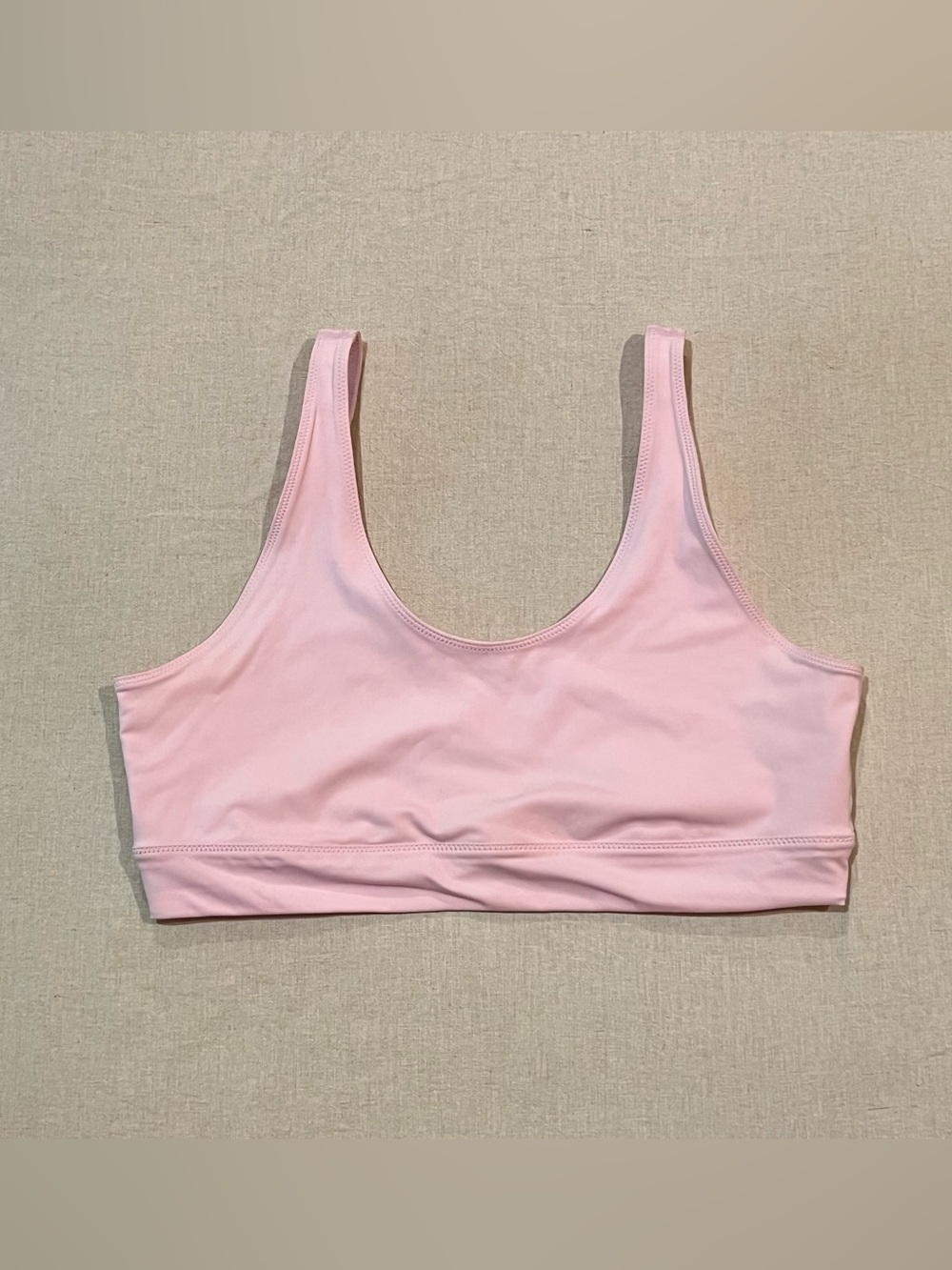Free People Movement Win Win Scoop Neck Sports Bra Women’s Soft Pink Size XL